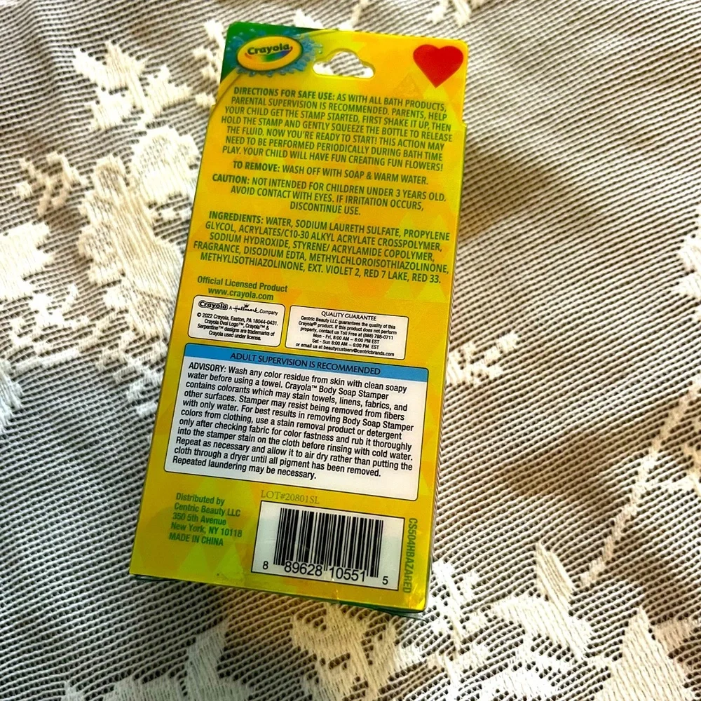 Crayola Red Body Soap
